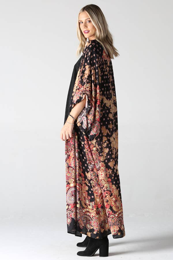 After Midnight Boho Duster Kimono Sizes Sm-Lg