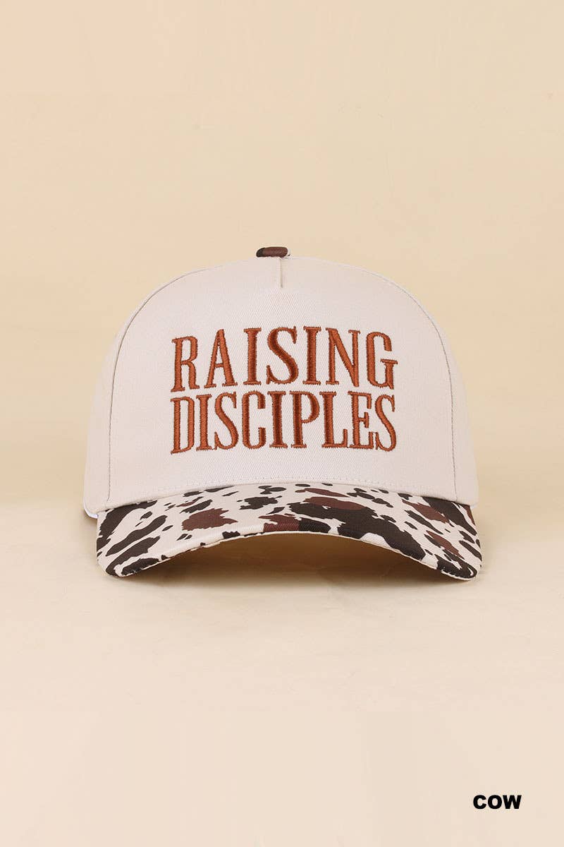 Zenana Raising Disciples Two Tone Cotton Hat : ZEBRA / OS