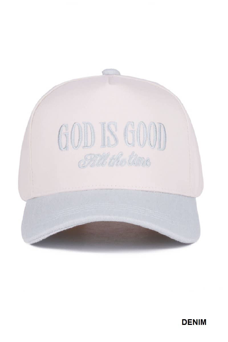 Zenana Somebody's Problem TwoTone Canvas Cotton Cap: COW / OS
