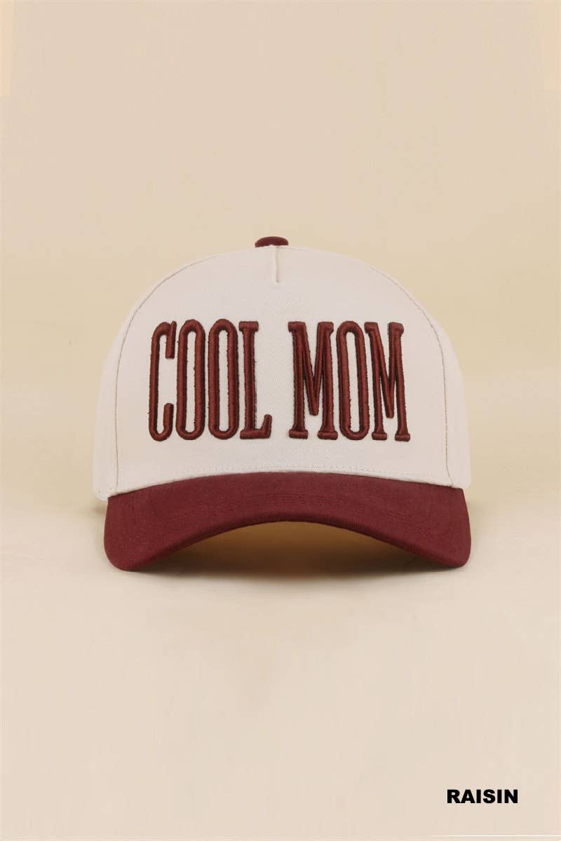 Zenana Cool Mom Two Tone Snapback Hat Zenana: LEOPARD / OS