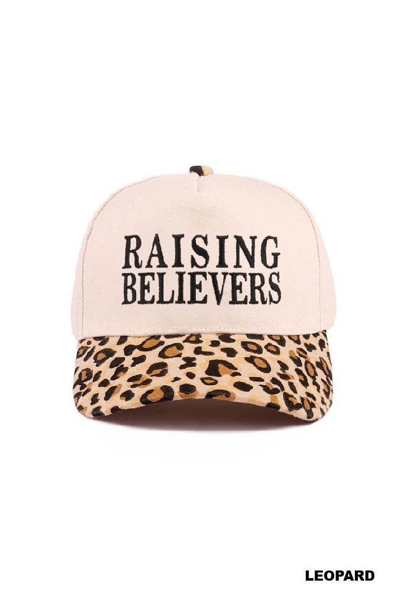 Zenana Raising Disciples Two Tone Cotton Hat : ZEBRA / OS