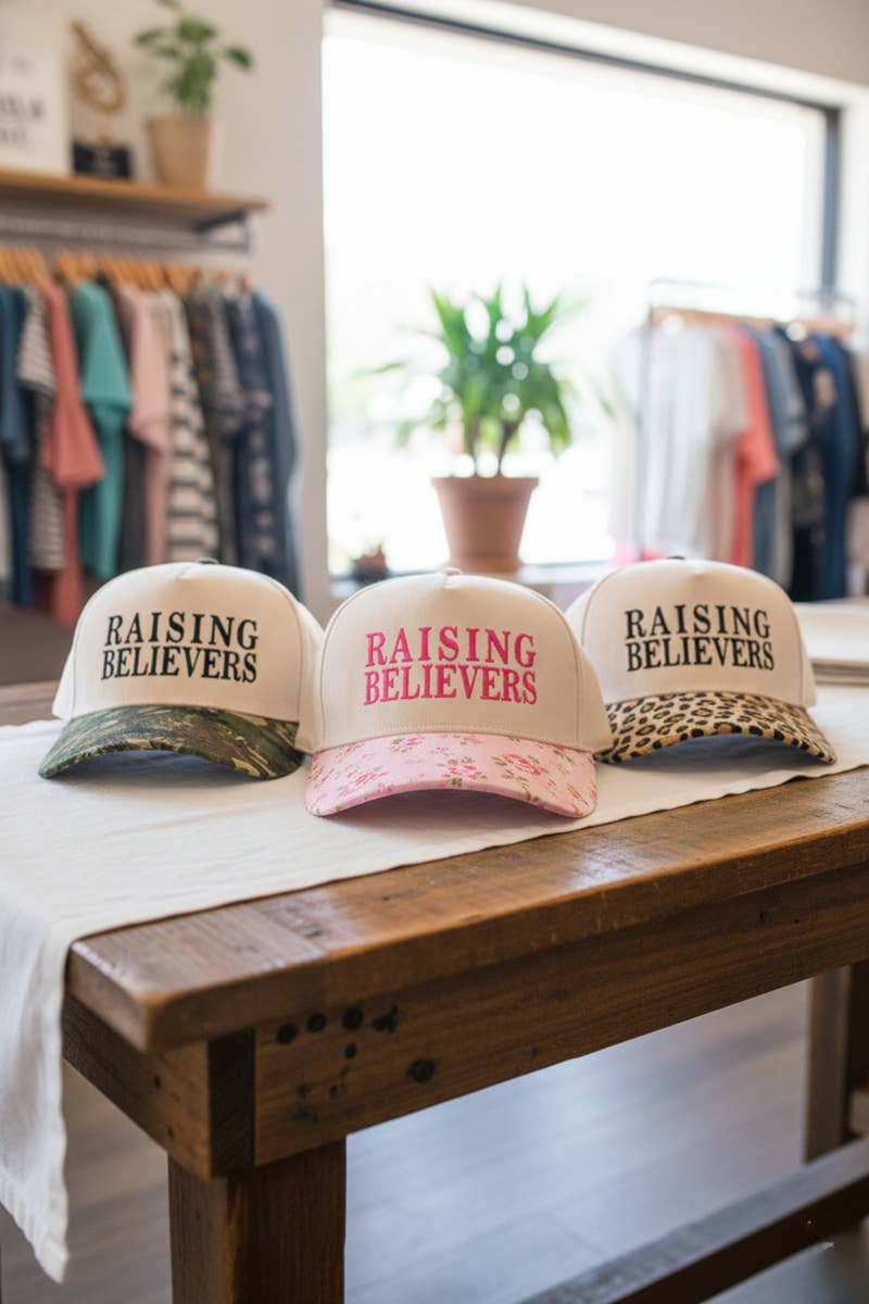 Zenana Raising Disciples Two Tone Cotton Hat : ZEBRA / OS