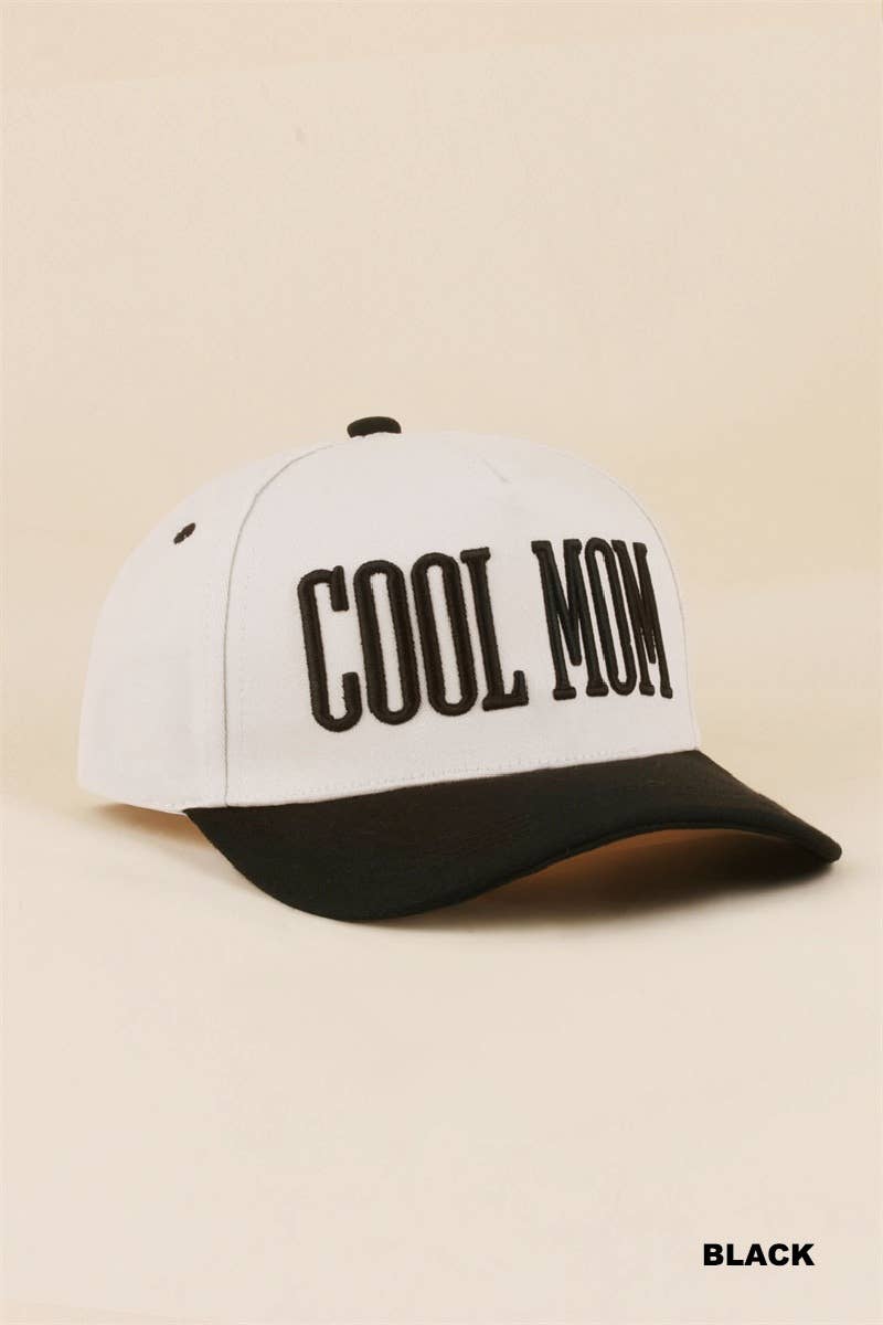 Zenana Cool Mom Two Tone Snapback Hat Zenana: LEOPARD / OS