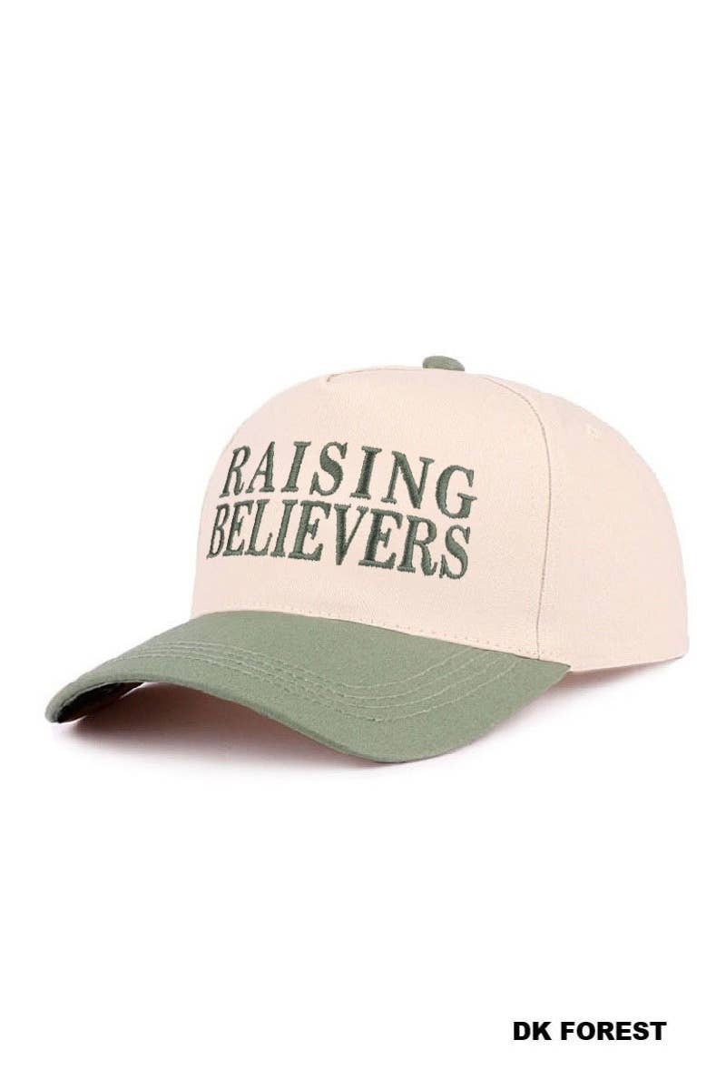 Zenana Raising Disciples Two Tone Cotton Hat : ZEBRA / OS