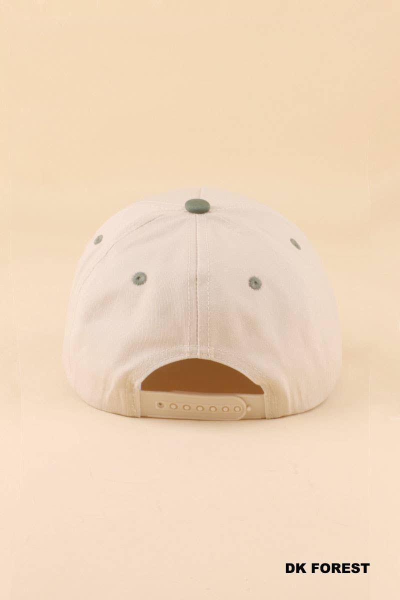 Zenana Cool Mom Two Tone Snapback Hat Zenana: LEOPARD / OS