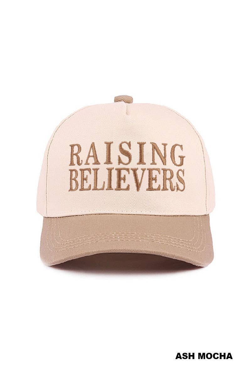 Zenana Raising Disciples Two Tone Cotton Hat : ZEBRA / OS