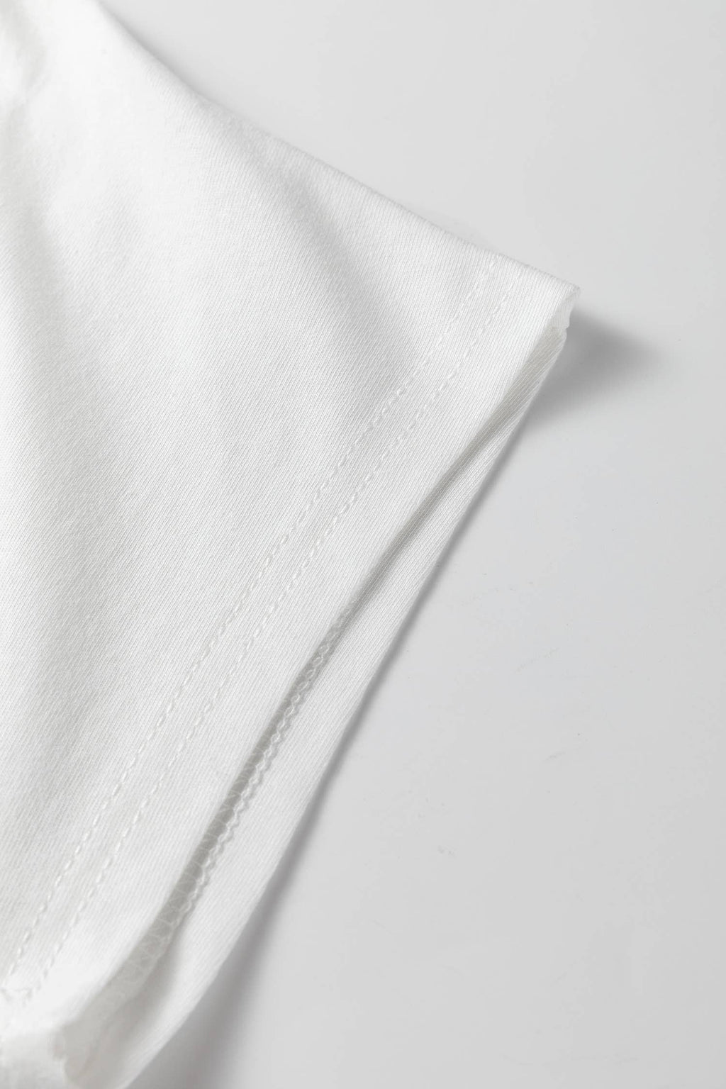 Leopard Bow Embroidered Cotton T Shirt : White / S - 3X