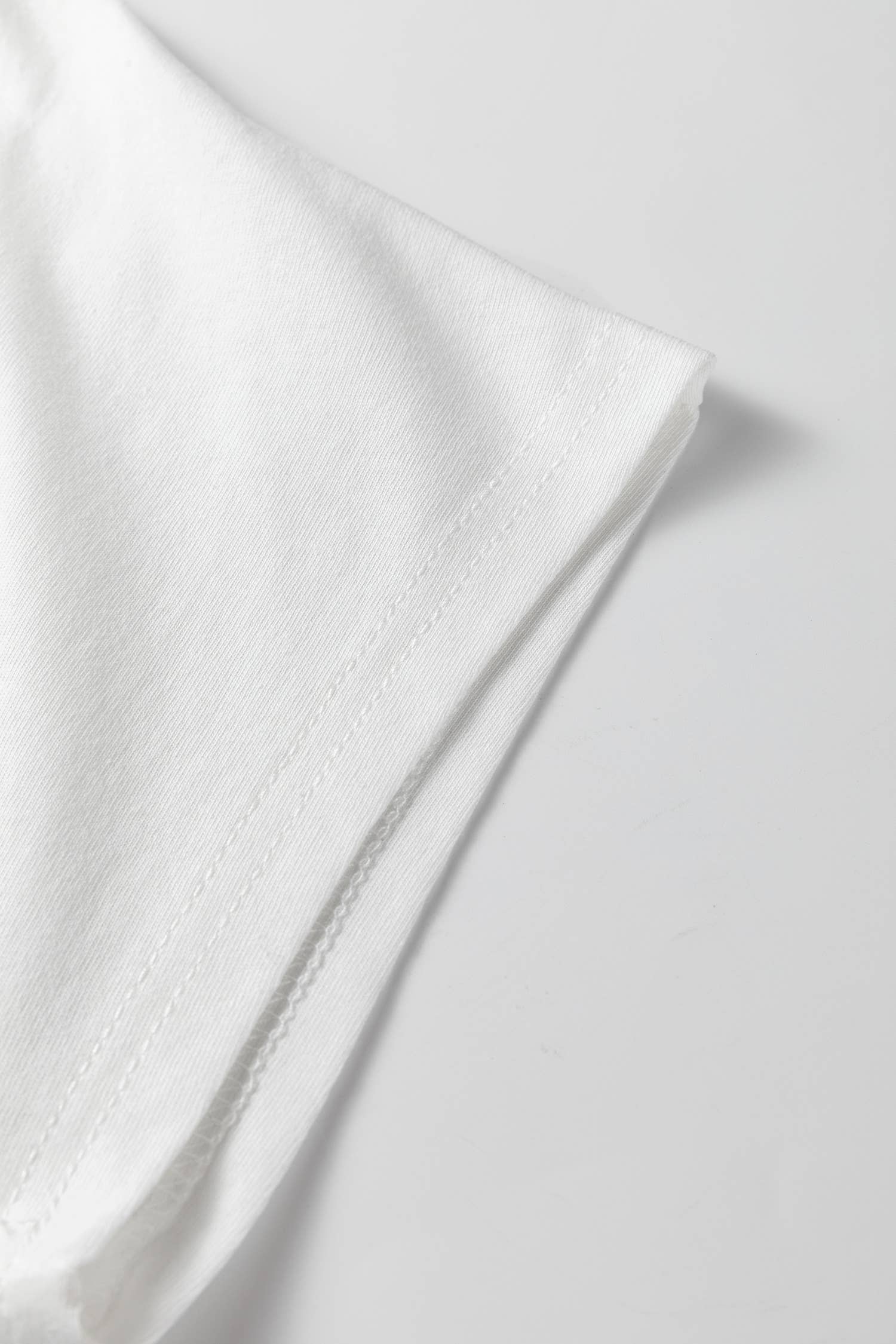 Leopard Bow Embroidered Cotton T Shirt : White / S - 3X