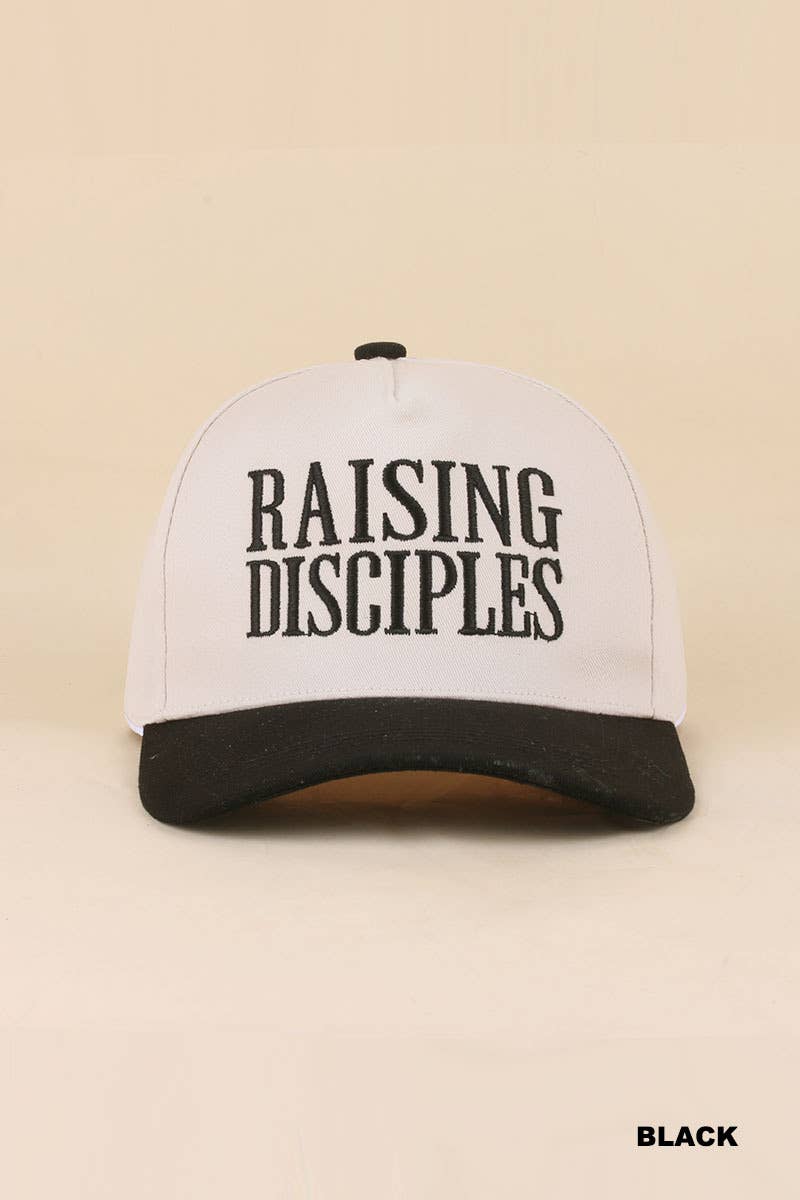 Zenana Raising Disciples Two Tone Cotton Hat : ZEBRA / OS
