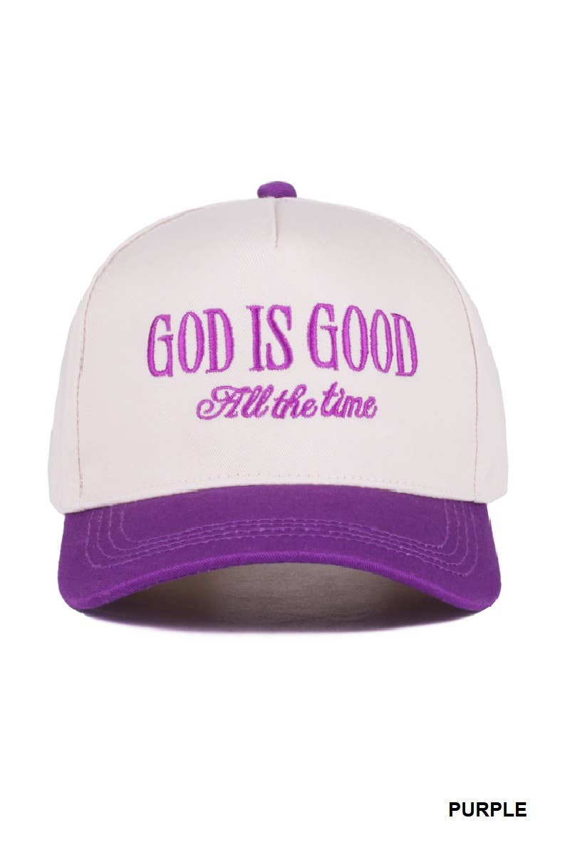 Zenana Somebody's Problem TwoTone Canvas Cotton Cap: COW / OS