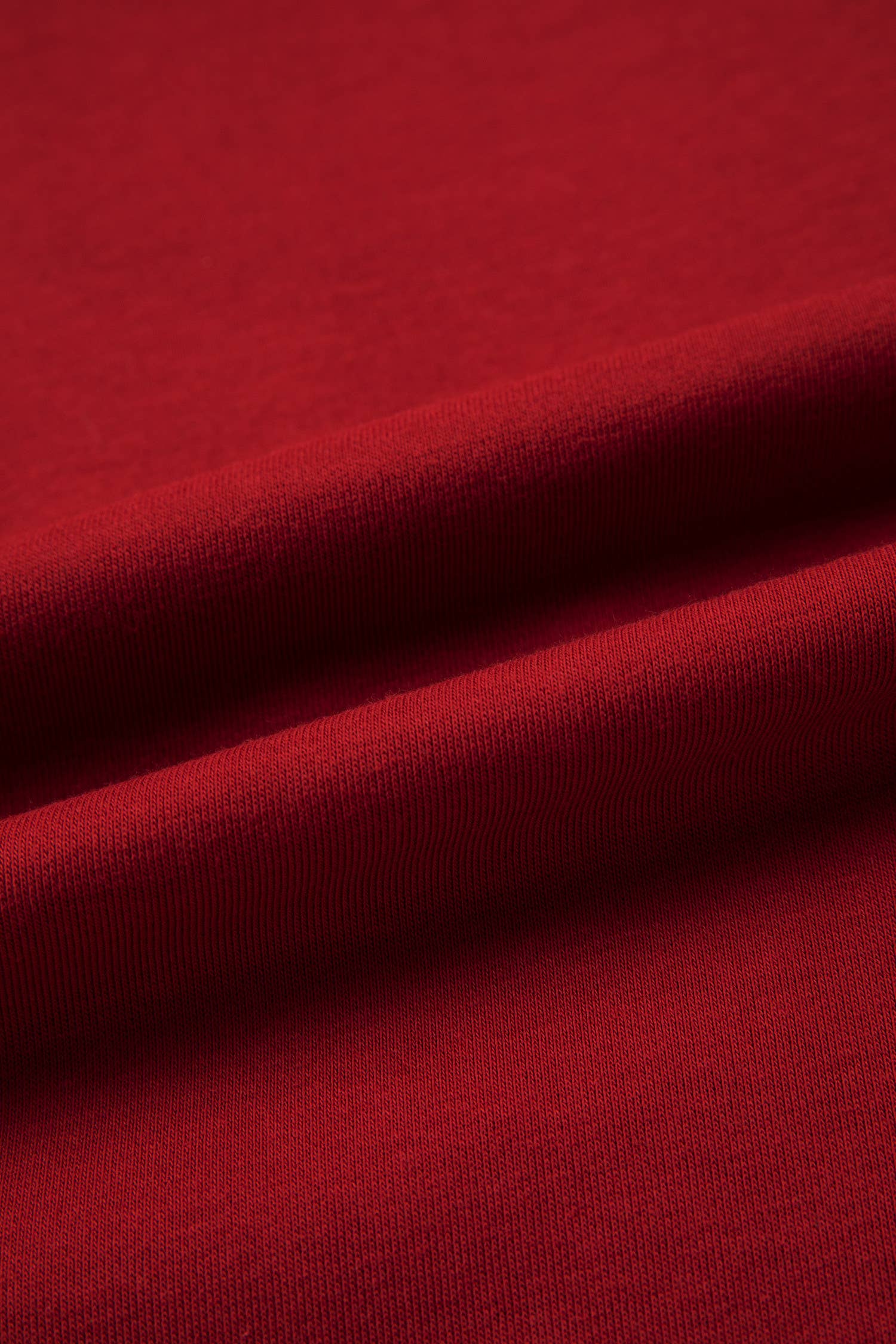 Ribbed Detail Drop Shoulder Cutout Back Sweatshirt: Racing Red