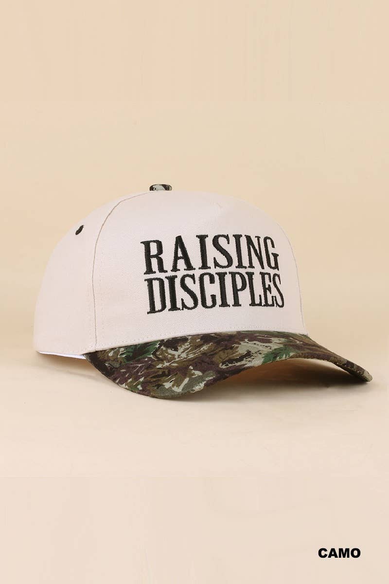 Zenana Raising Disciples Two Tone Cotton Hat : ZEBRA / OS
