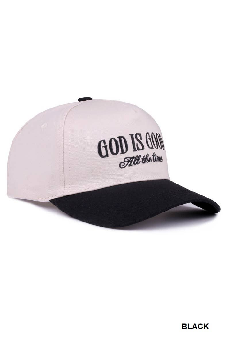 Zenana Somebody's Problem TwoTone Canvas Cotton Cap: COW / OS