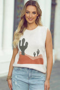 Cactus Sweater Vest