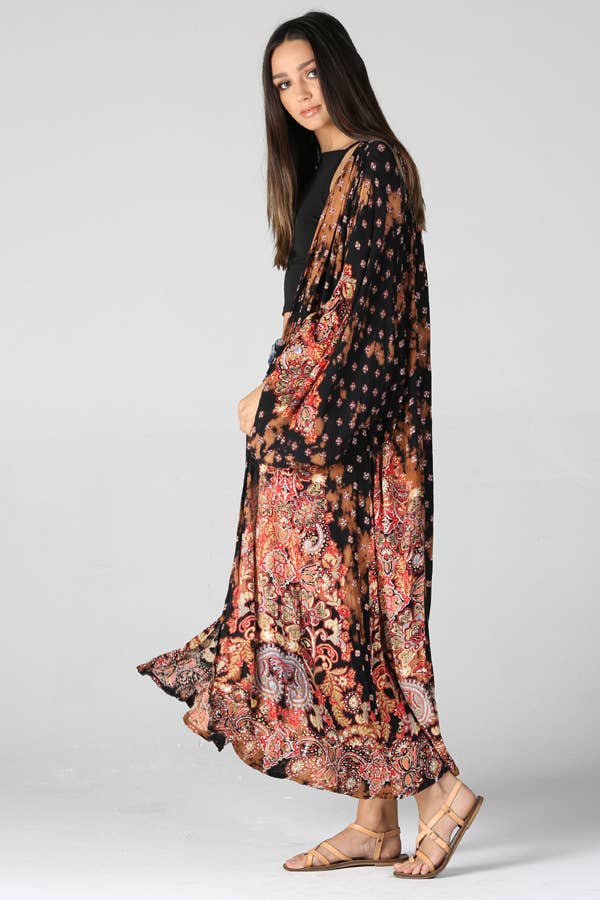 After Midnight Boho Duster Kimono Sizes Sm-Lg