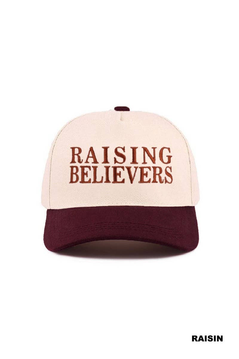 Zenana Raising Disciples Two Tone Cotton Hat : ZEBRA / OS