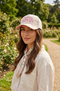 Zenana Happy Wife, Happy Life Two Tone Snapback Hat: FLORAL / OS